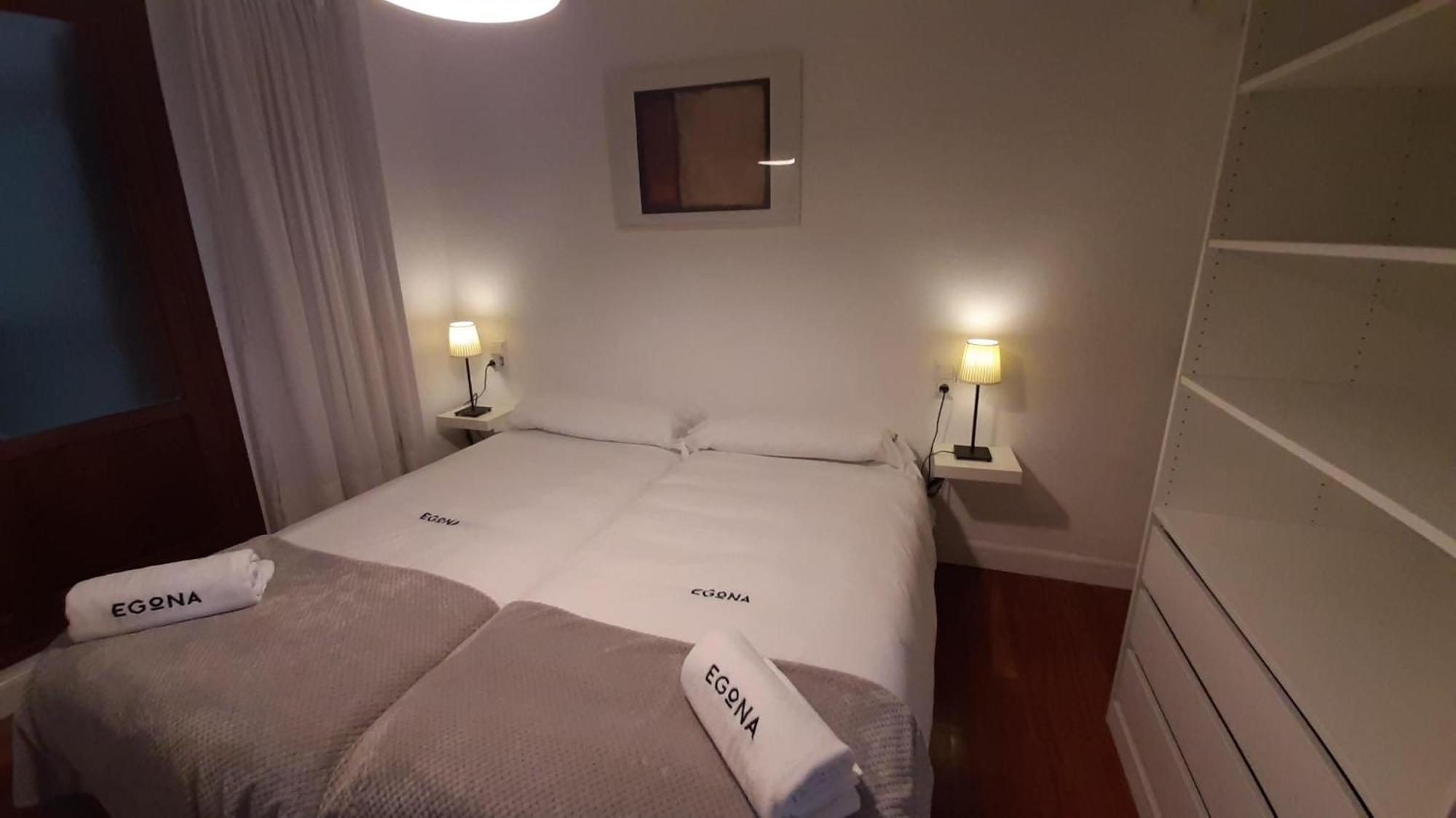 Egona - Baneru 3 Vivienda En 1 Linea De Playa Centro Ciudad Zarautz Exterior foto